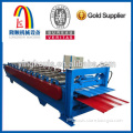 double deck 2 designs one roll froming machine